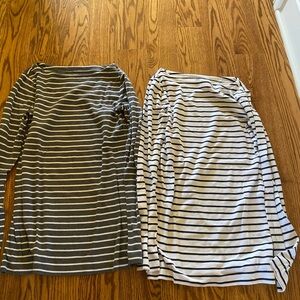 Gap maternity  Long Sleeve Tops - Black and White